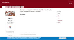Desktop Screenshot of krimaka.net